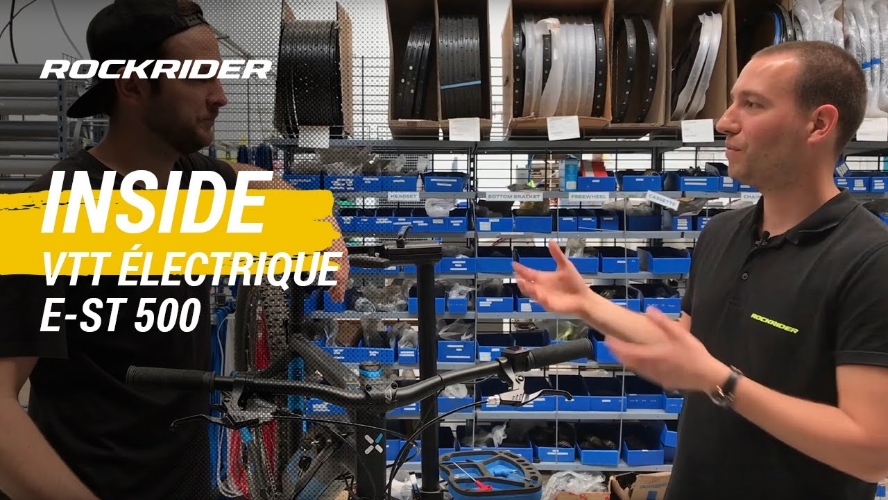 🎬 RR INSIDE VTT électrique E-ST 500 - ROCKRIDER