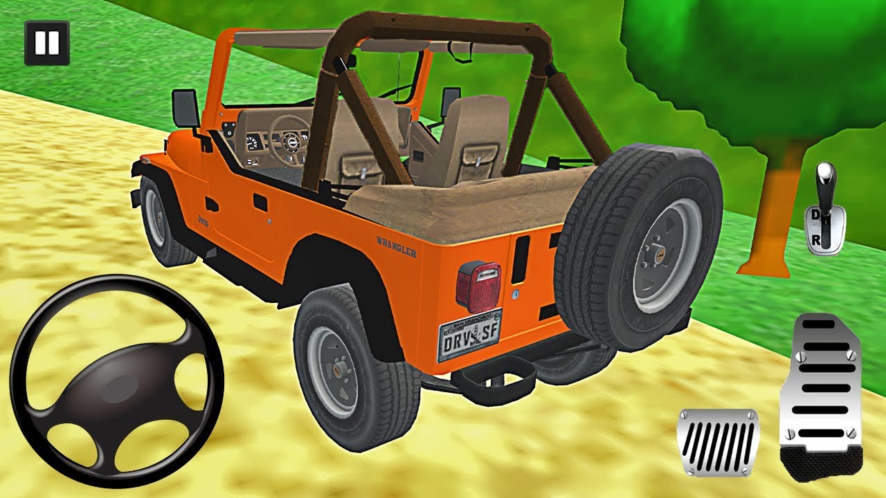 Offroad Mountain Driving Jeep - 4X4 SUV Revolution Simulator - Android Gameplay