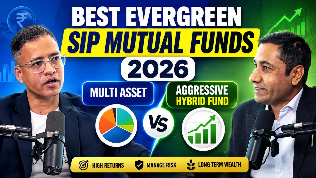 Best Evergreen SIP Mutual Funds 2026 | Multi Asset vs Aggressive Hybrid Fund | Gajendra Kothari 🔥