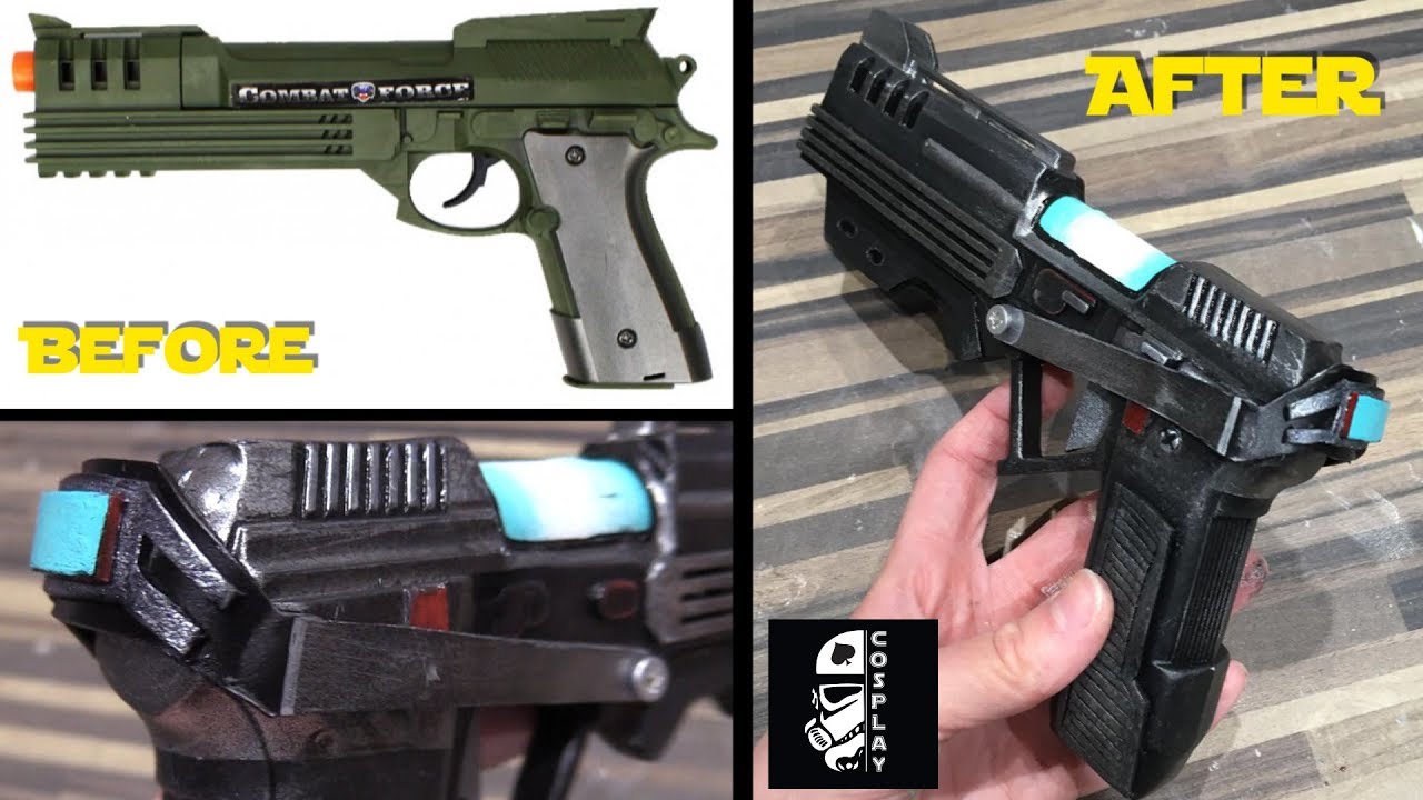 Customising a Toy Pistol (Star Wars Blaster Pistol)