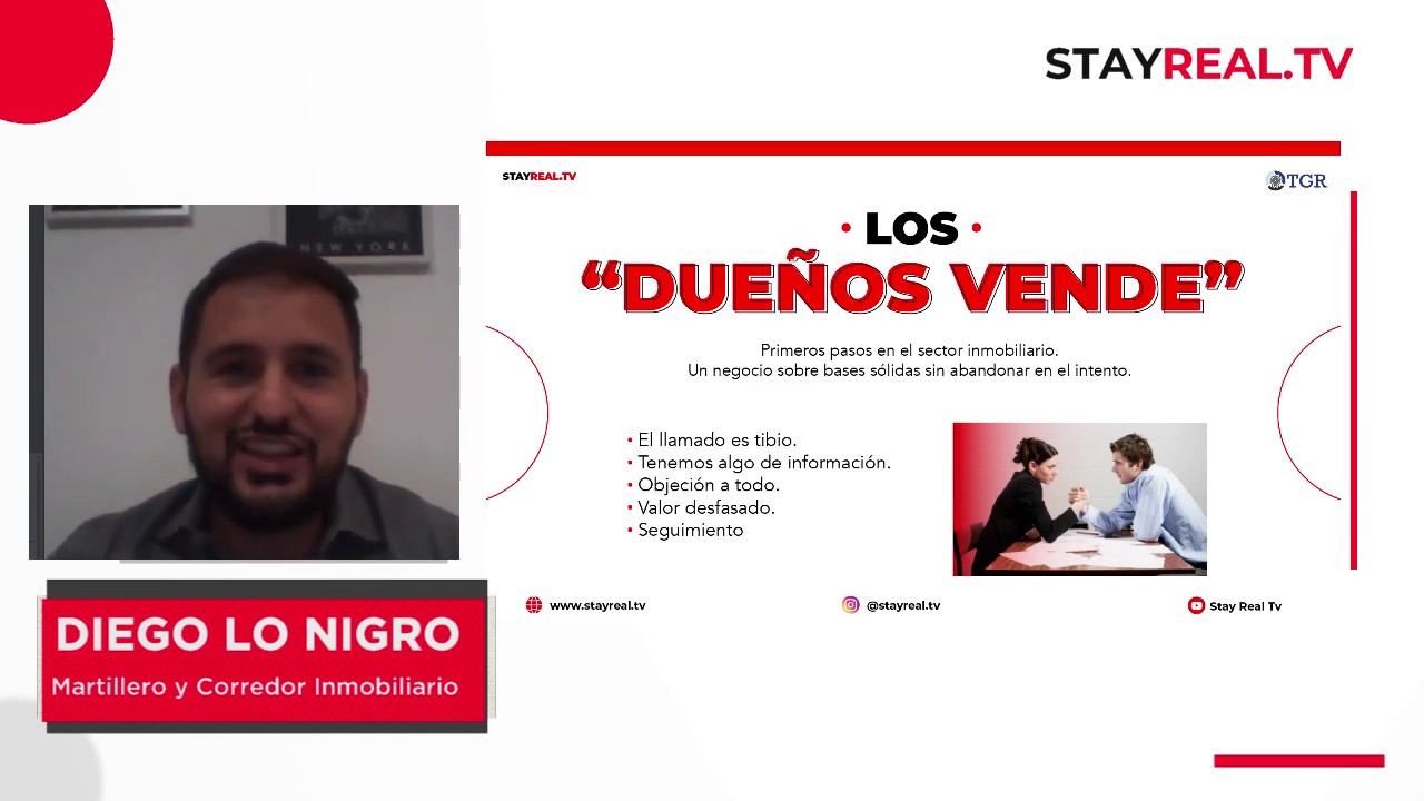 PRIMEROS PASOS EN EL NEGOCIO INMOBILIARIO - WEBINAR INMOBILIARIO