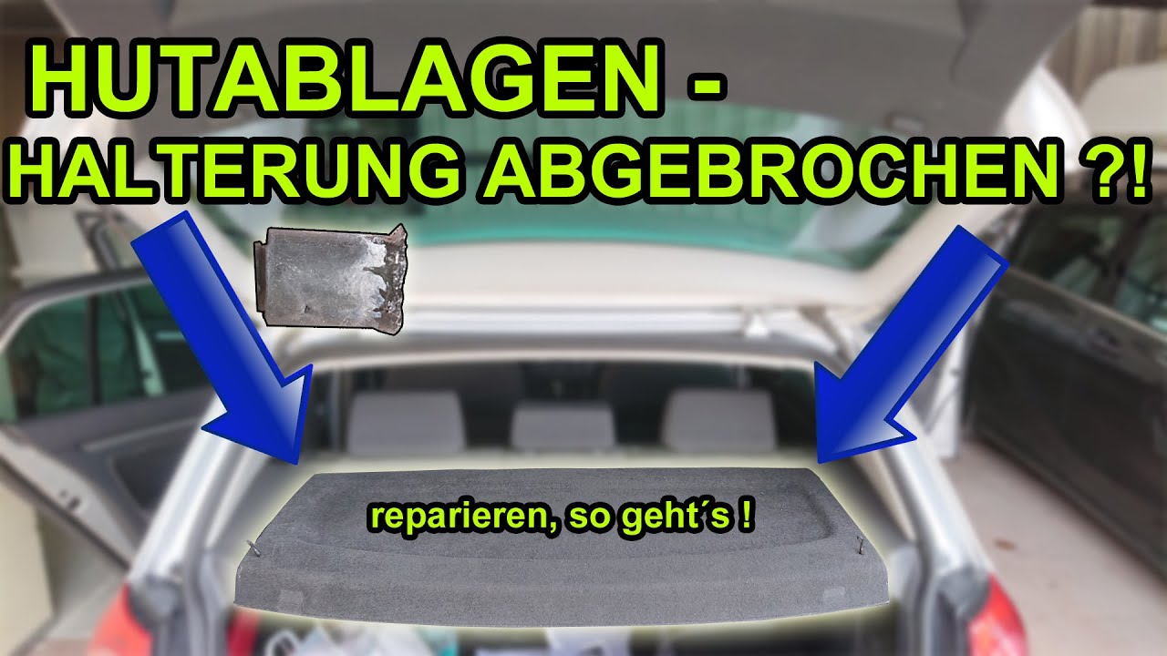 HUTABLAGEN - HALTERUNG ABGEBROCHEN ?! | LADERAUMABDECKUNG | REPARIEREN | TURORIAL | FACTOREM