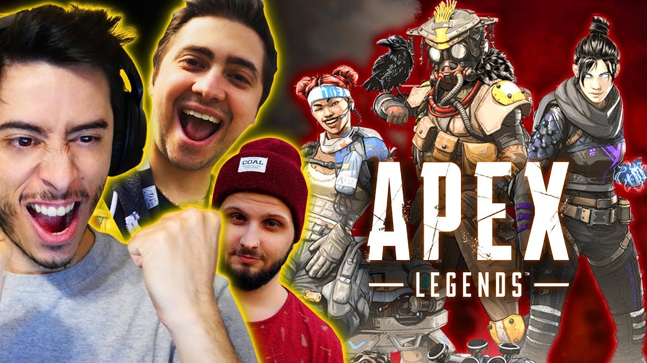 DOMINAMOS O APEX LEGENDS! ft. Alanzoka e CapuccinoMafioso