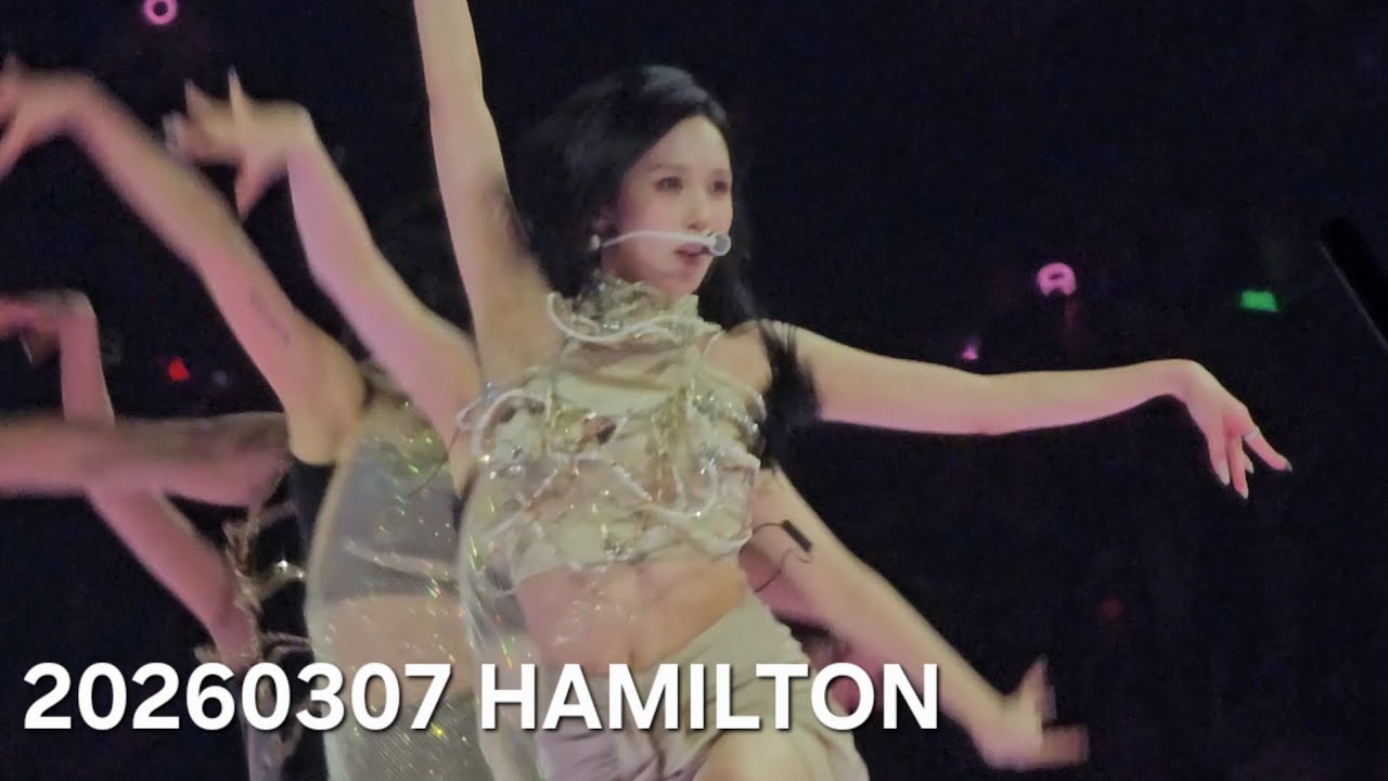 20260307 HAMILTON, ON THIS IS FOR WORLD TOUR TWICE: MINA STONE COLD FANCAM