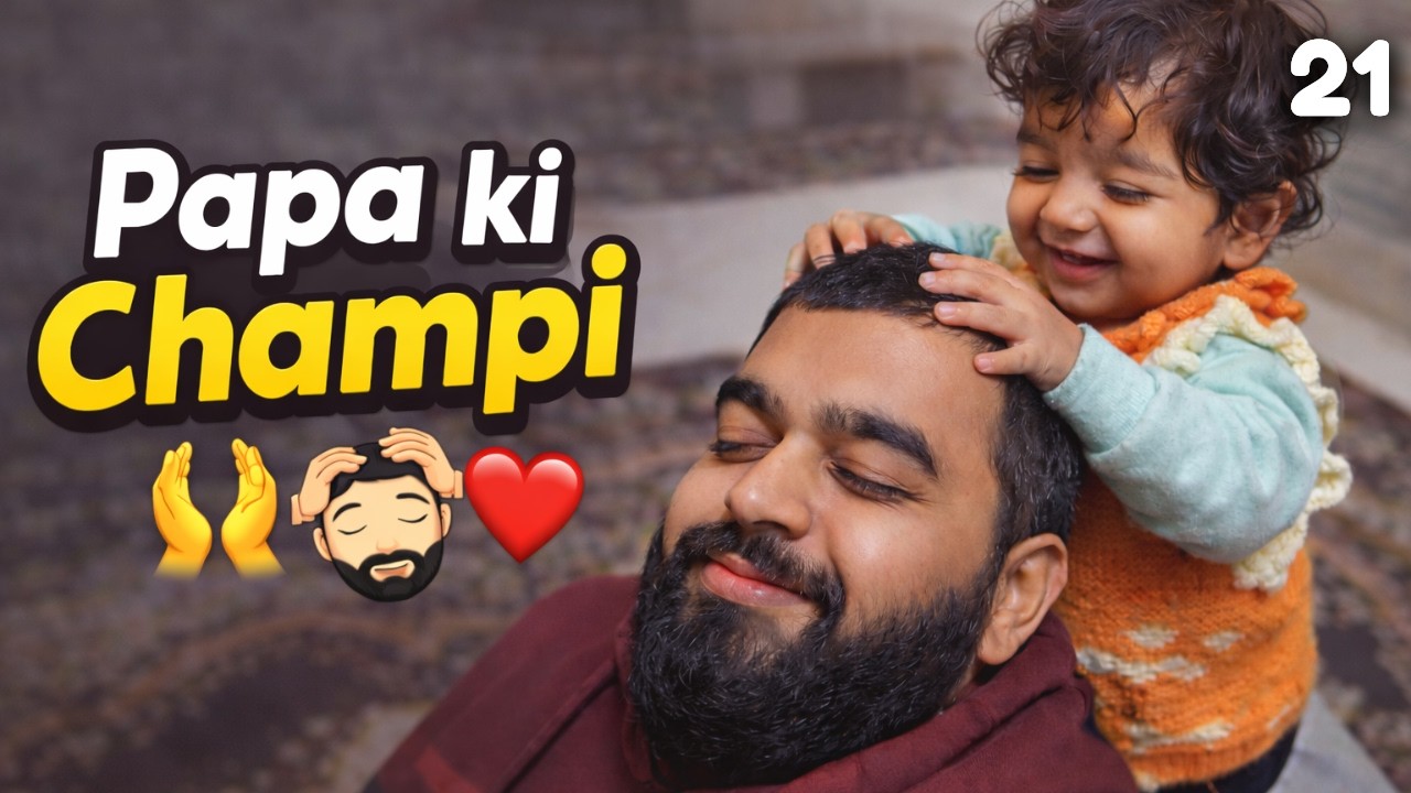 Jab Golu Ne Papa Ki Champi Ki ❤️ | Meenu & Shubh - VLog  #21
