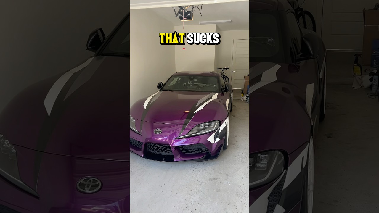 I HATE THIS PART OF MY MK5 SUPRA #supramk5 #carguy #cartok #toyotasupra #cars