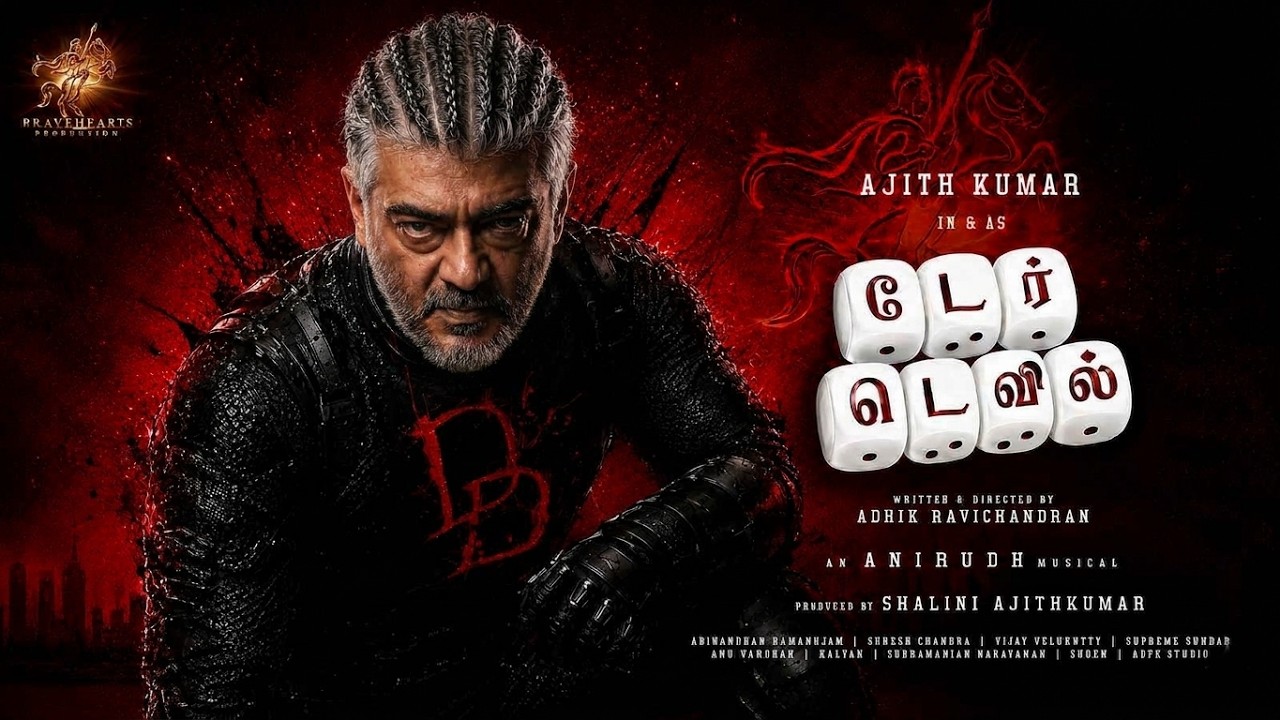 DARE DEVIL 🔥 First Look Teaser | Ajith Kumar AK 64 - Shalini Ajith | Adhik Ravichandran - Anirudh