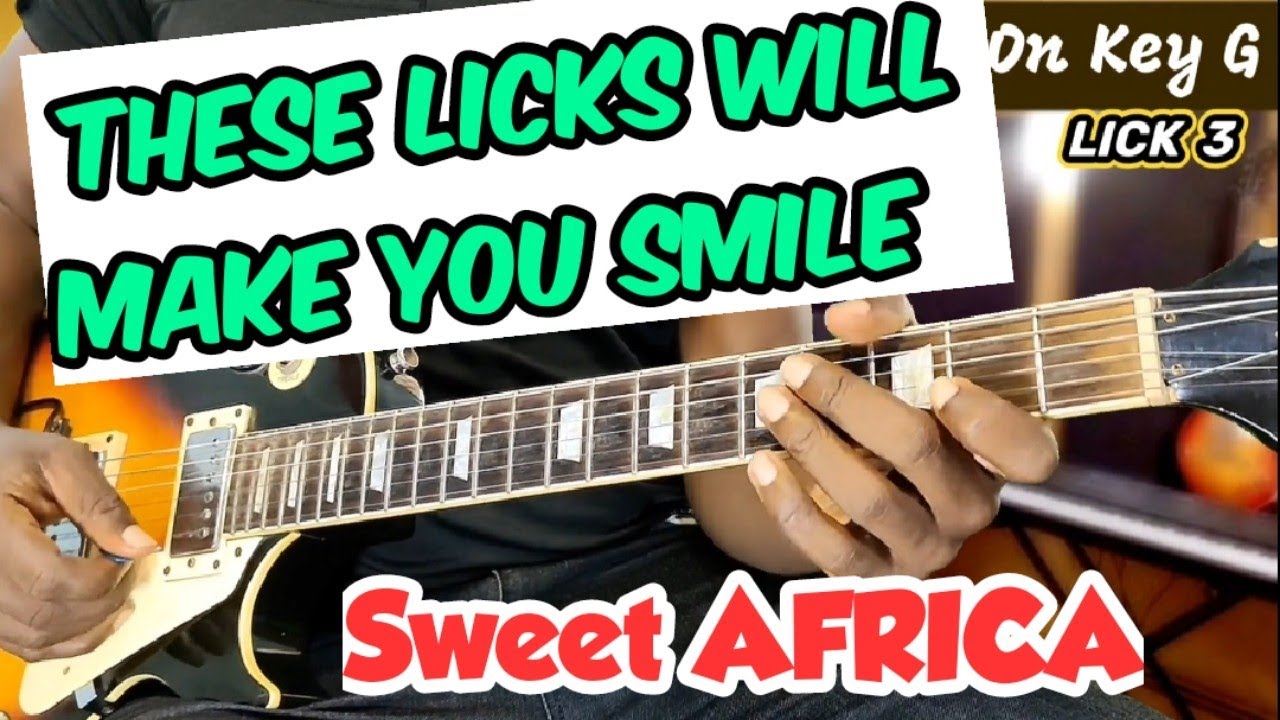 Эти гитарные фразы заставят вас УЛЫБНУТЬСЯ - African Highlife Guitar Licks
