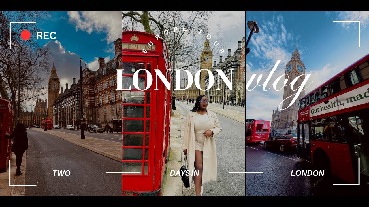 TRAVEL DIARIES: EUROPE TOUR PART 1/ LONDON VLOG (48 hours in LONDON with us )