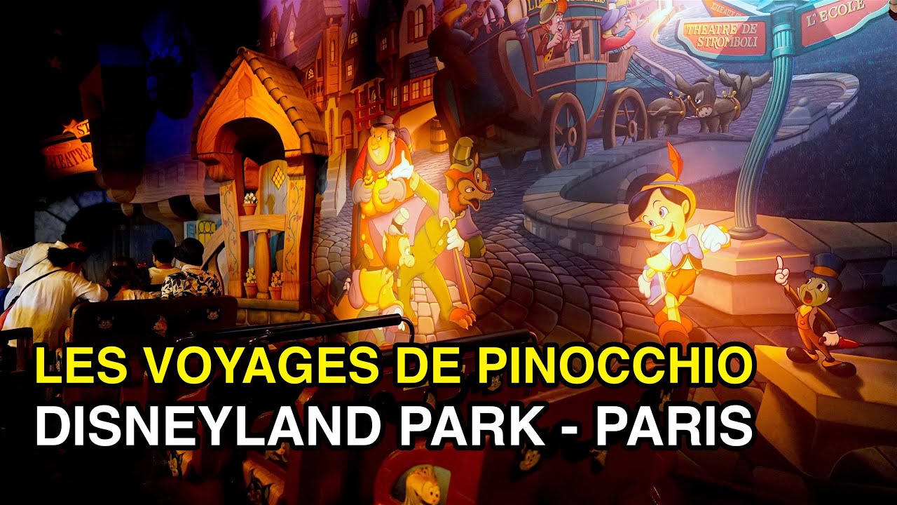 [4K] Les Voyages de Pinocchio - Puppet Show : Disneyland Park (Paris, France)