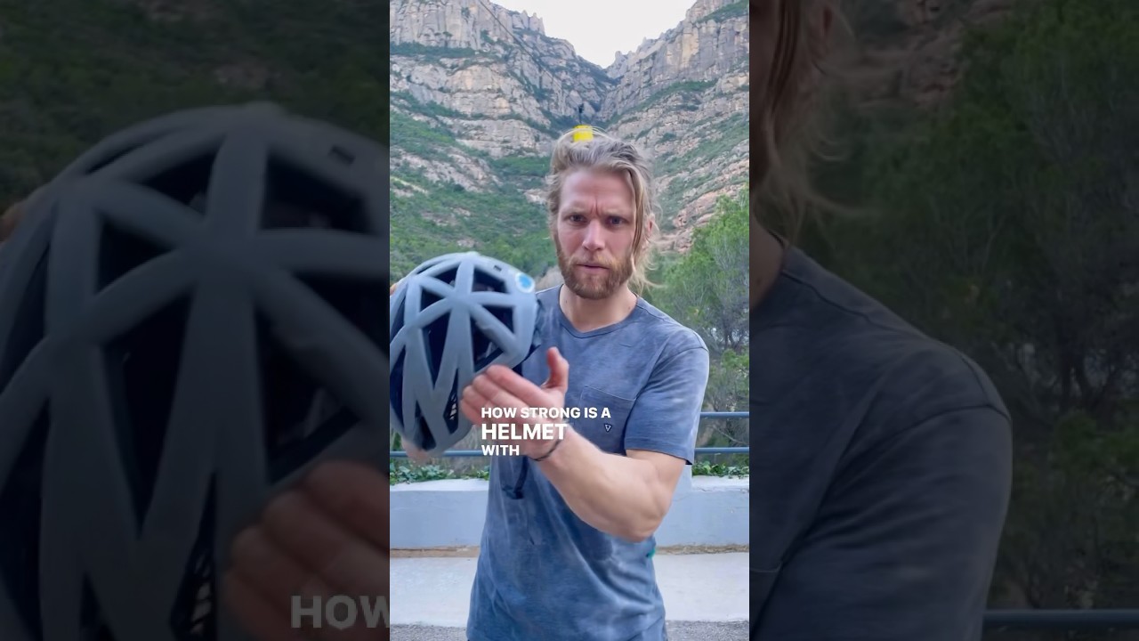 How strong is my climbing helmet?