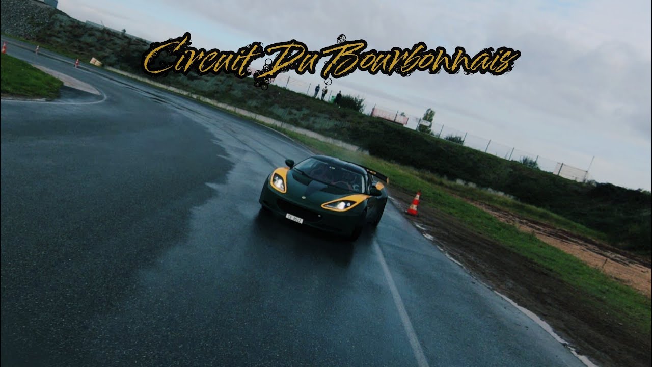 LOTUS EVORA drift in Bourbonnais | loud exhaust sound