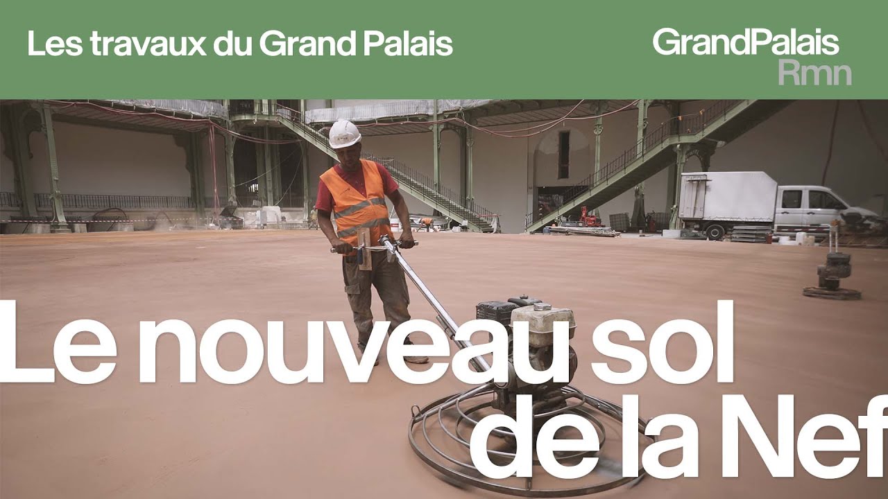 Le nouveau sol de la Nef : un défi technologique