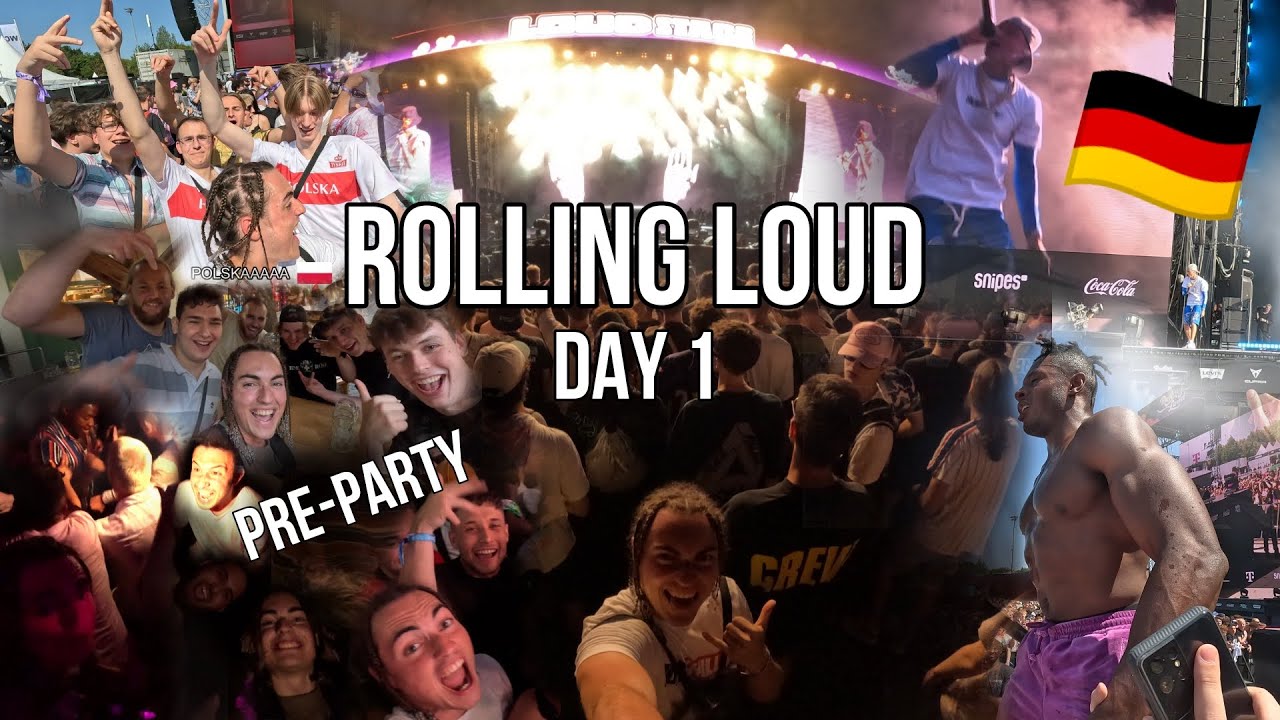 Rolling Loud Germany 2023 🇩🇪 | Pre-Party + Day 1 | JELEEL!, Central Cee, Kodak Black, Wizkid & more