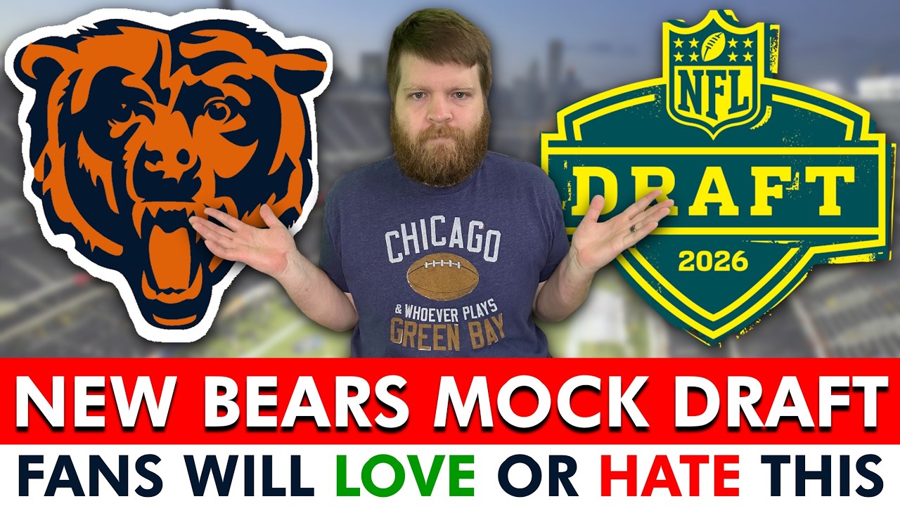 Chicago Bears Fans Will Either LOVE or HATE My Latest Mock Draft