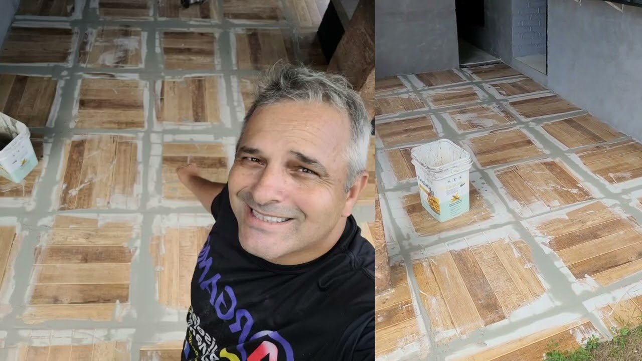 PISO NOVO SEM QUEBRAR NADA FACA VC MESMO - PISO LIQUIDO CIMENTO QUEIMADO - GRUPO DE APRENDIZADO