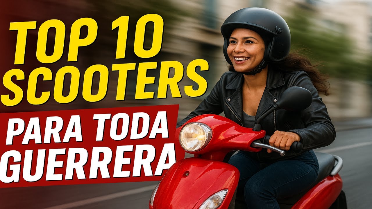 🛵 Top 10 Scooters Para Mujeres en 2025 💖👑