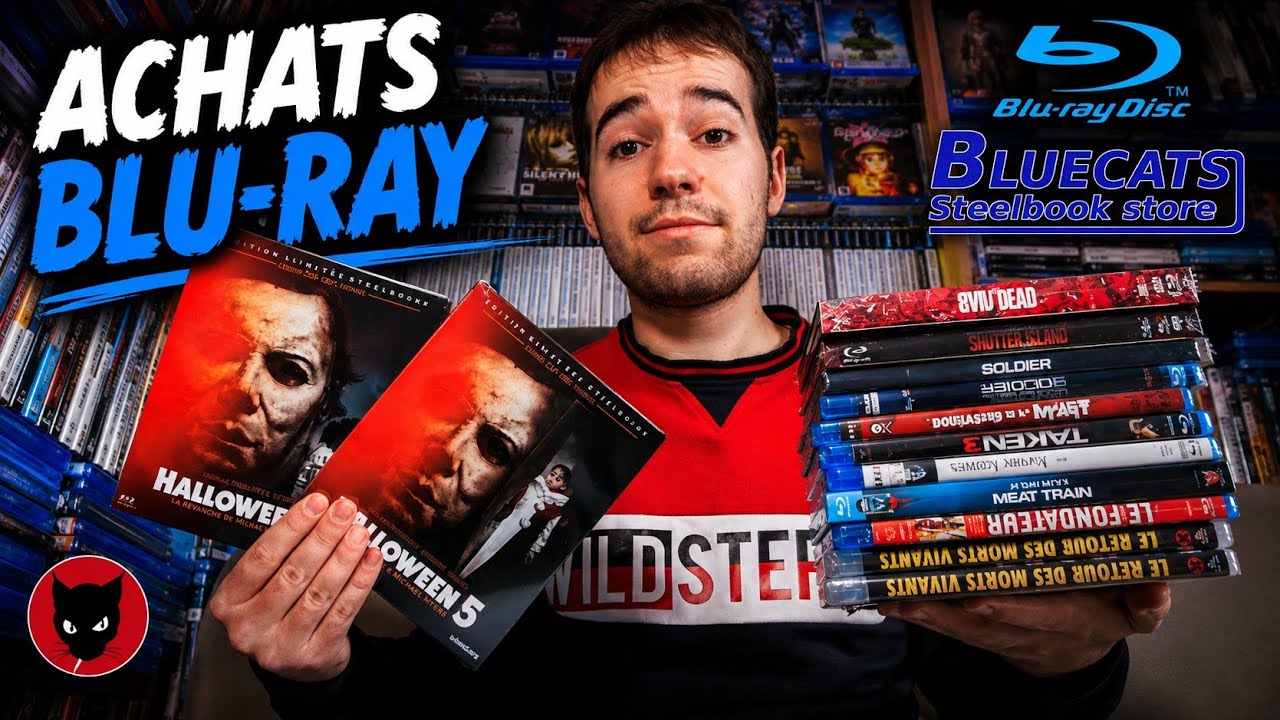 ACHATS BLU-RAY CHEZ BLUECATS, ESC ET LE CHAT QUI FUME 😼