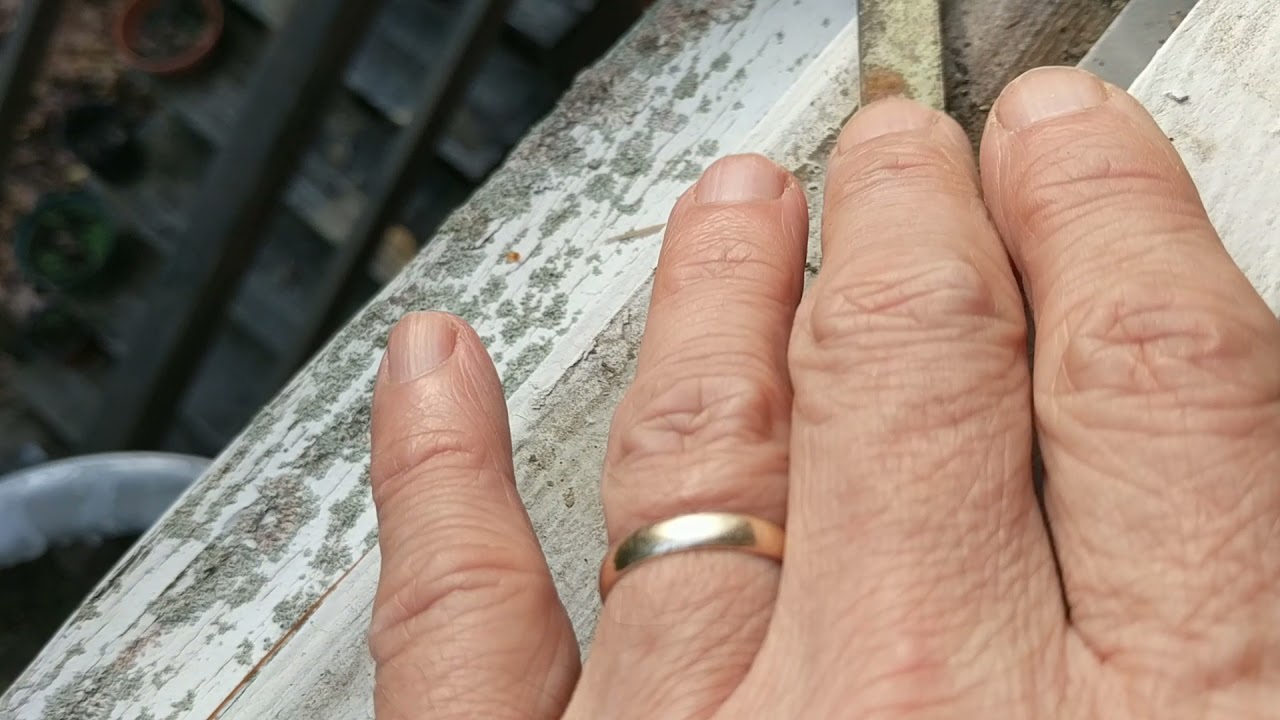 casement window sill minor restoration PART 1/4
