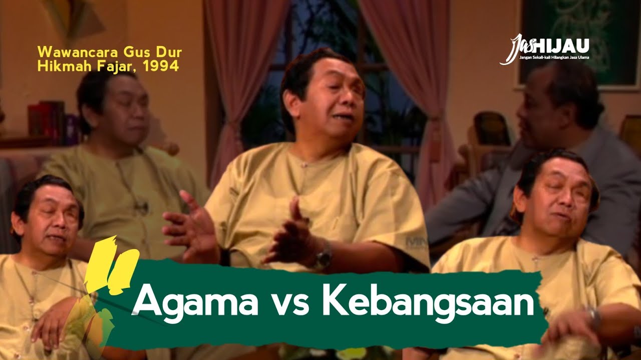 (FULL) Wawancara Gus Dur tentang Agama dan Kebangsaan tahun 1994