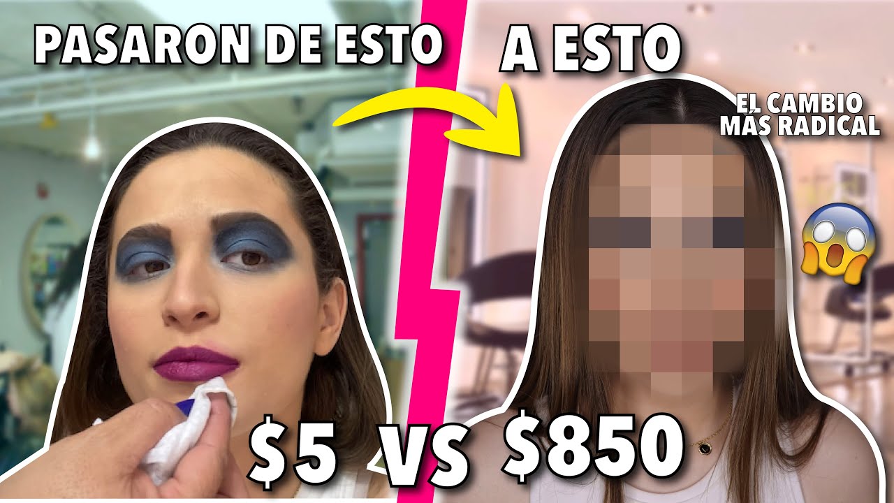 FUI A MAQUILLARME BARATO Y PED&Iacute; EN UN LUGAR CARO QUE LO CORRIGIERAN (BARATO VS CARO)