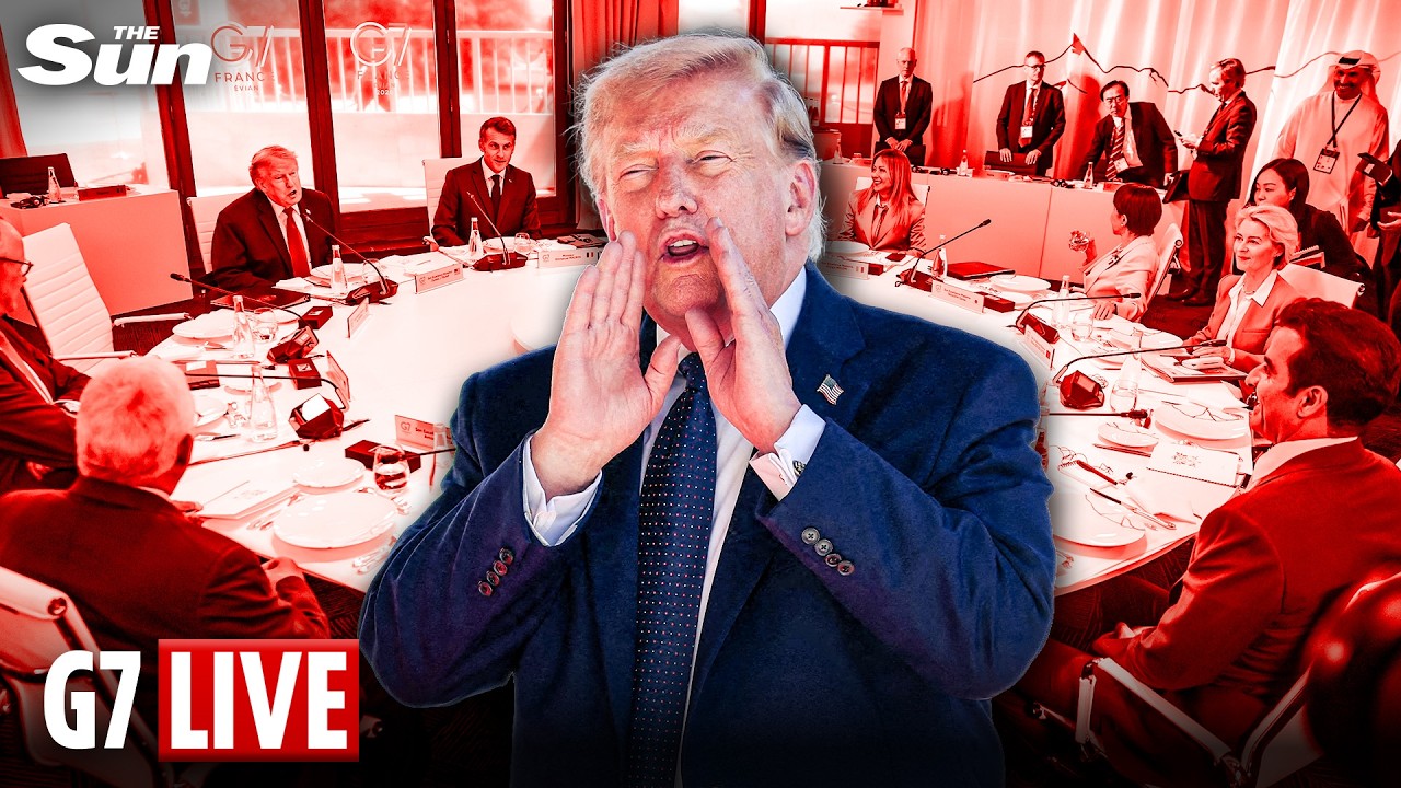 LIVE: Last day of G7 summit in Evian-les-Bains, France