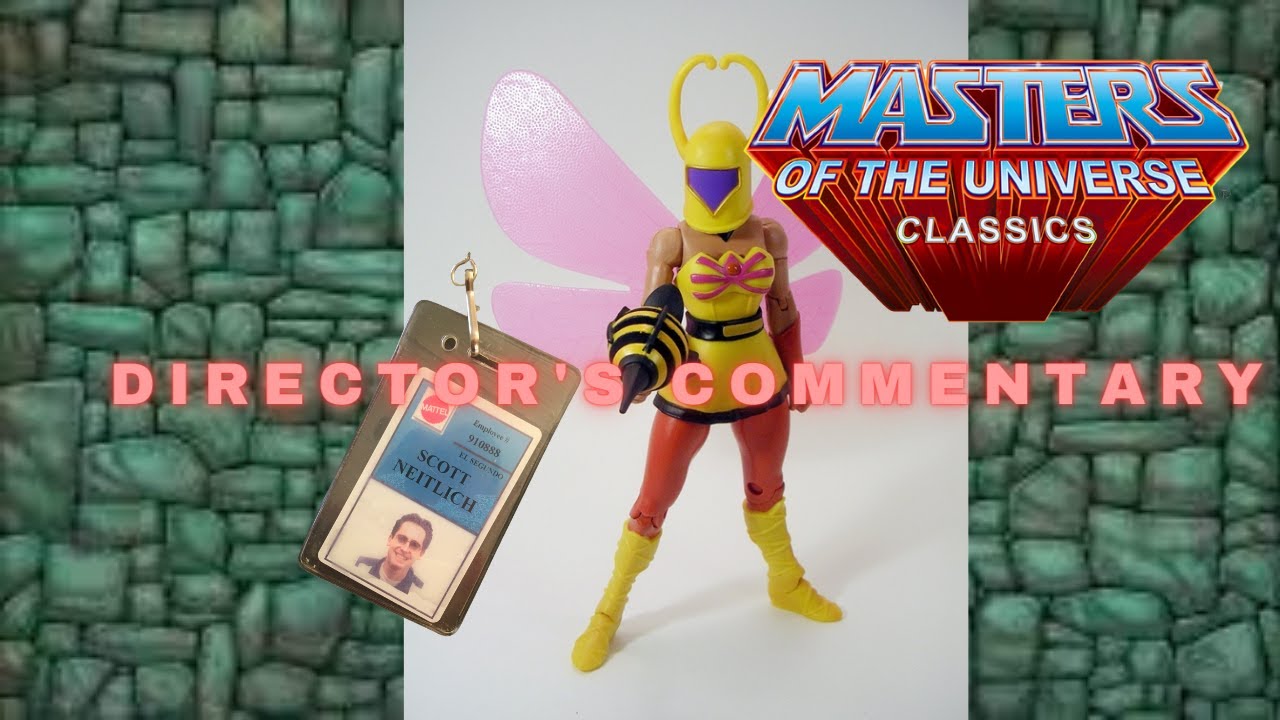 Who is Sweet Bee from the Masters of the Universe toy line? She-Ra's insect friend now with a helmet