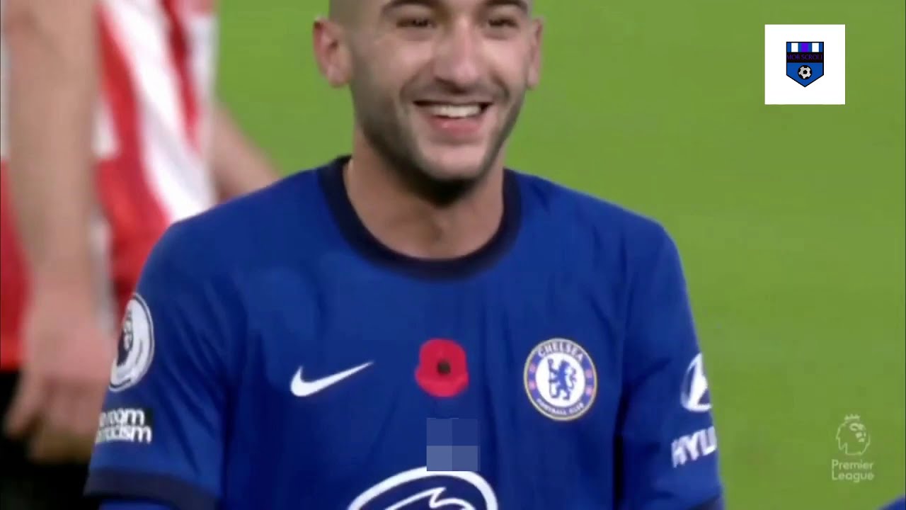 HAKIM ZIYECH DRIBBLING SKILLS AT CHELSEA 2021