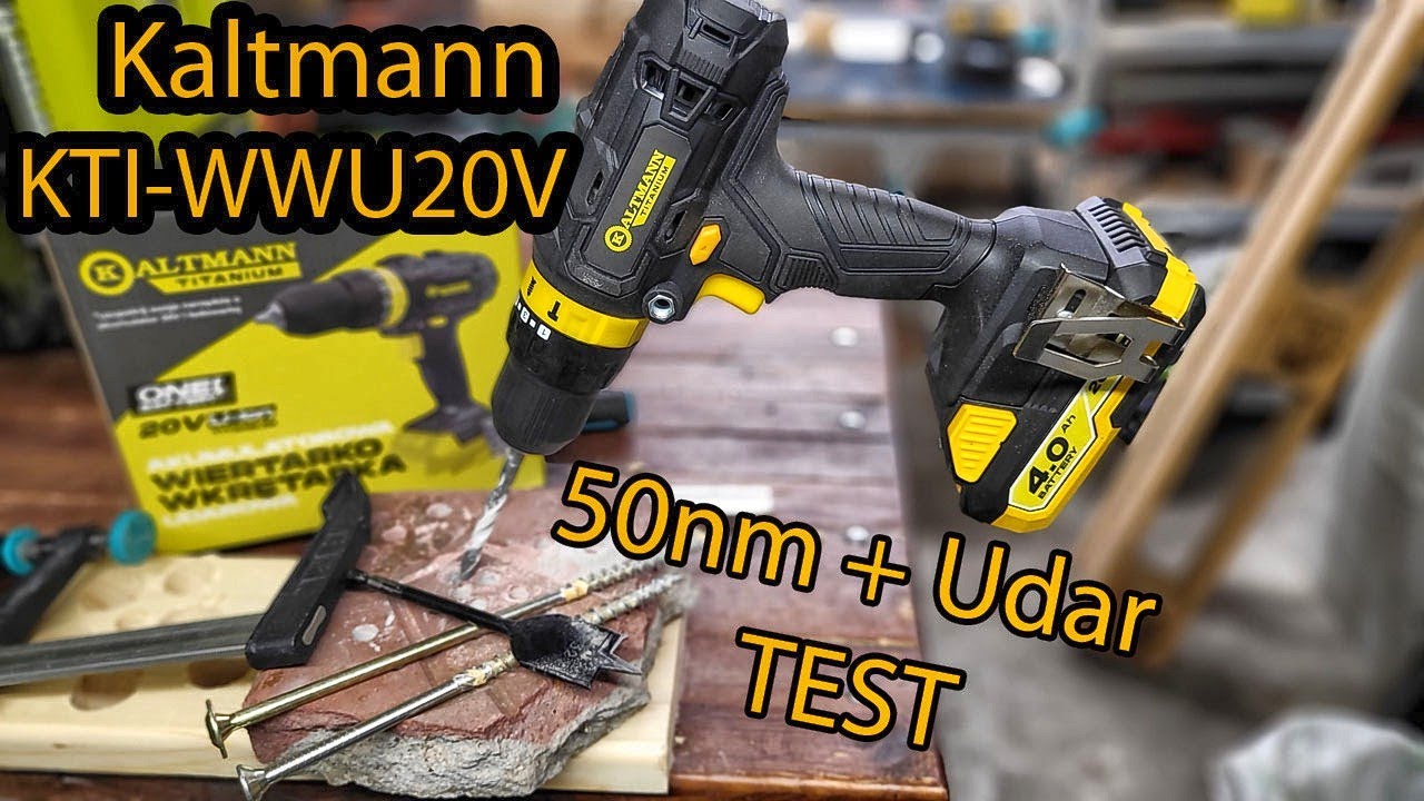 Kaltmann KTI-WWU20V - 50NM + Udar Test Wkrętarki