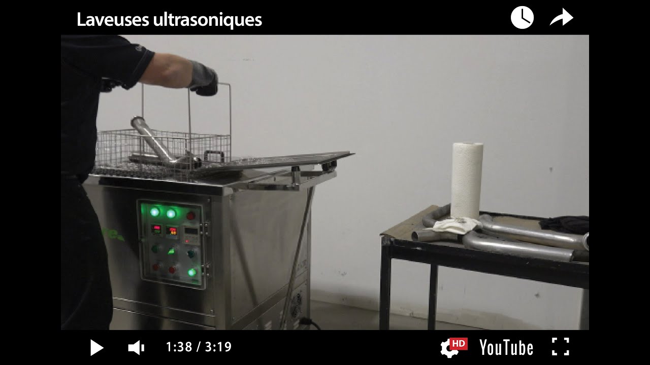 Laveuses de pièces à ultrasons (ISTpure)