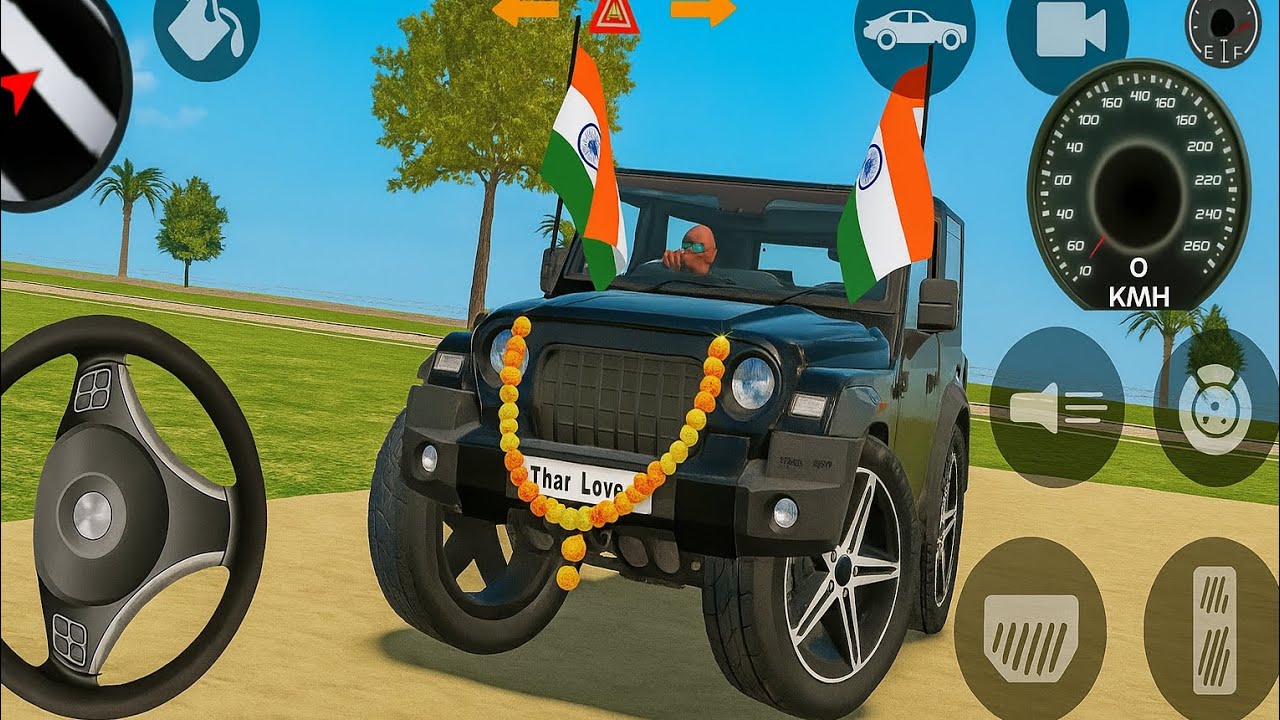 Modified Mahindra Thar Car Games: Indian Cars (Gadi Wala Game) - Car Game Android Gameplay 2025