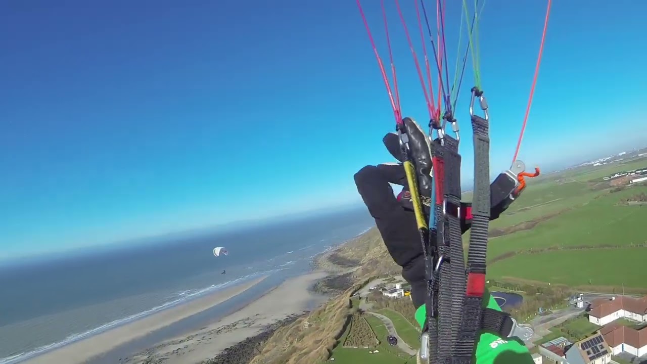 parapente à Equihen le 16 février 2024