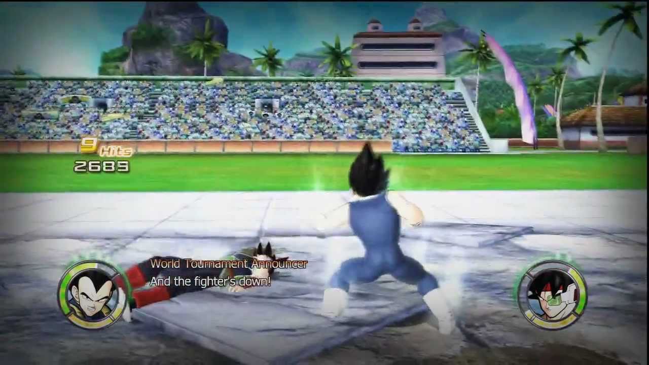 World Tournament |  Episode 1 - Vegeta | Raging Blast 2