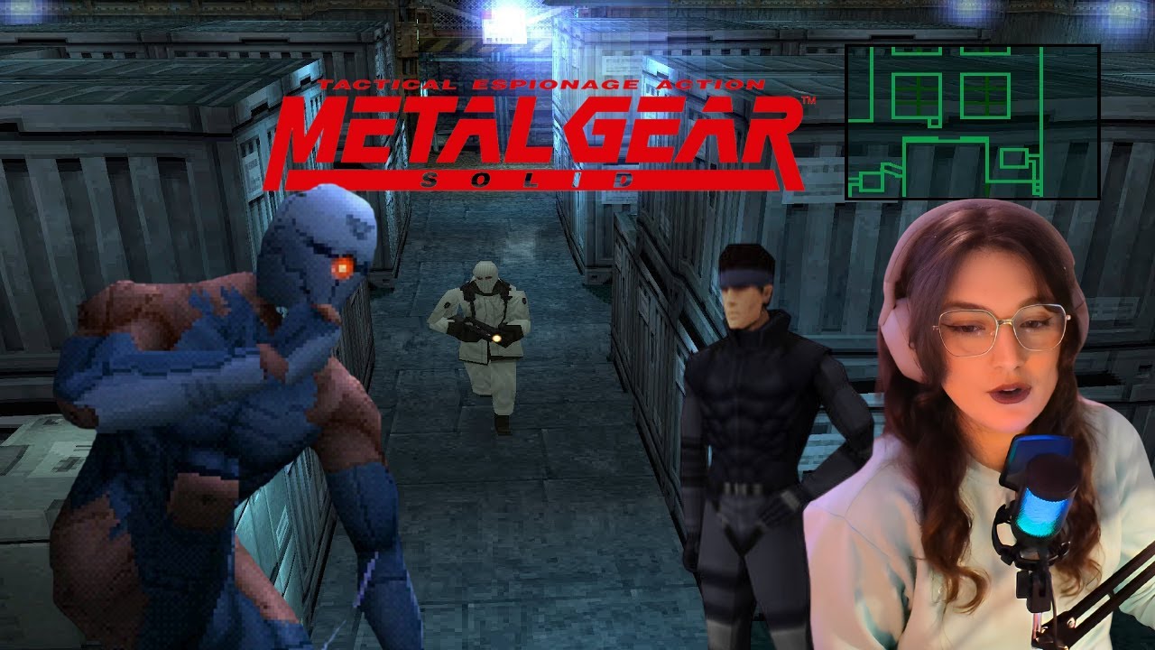 [METAL GEAR SOLID - Ep. 04] J'ai dû vraiment prendre sur moi pour battre le Ninja !! (1998 - PS1)