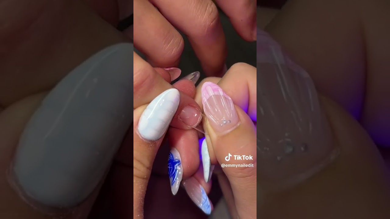 Follow My GElX Tutorial!! #emmynailedit #nailart