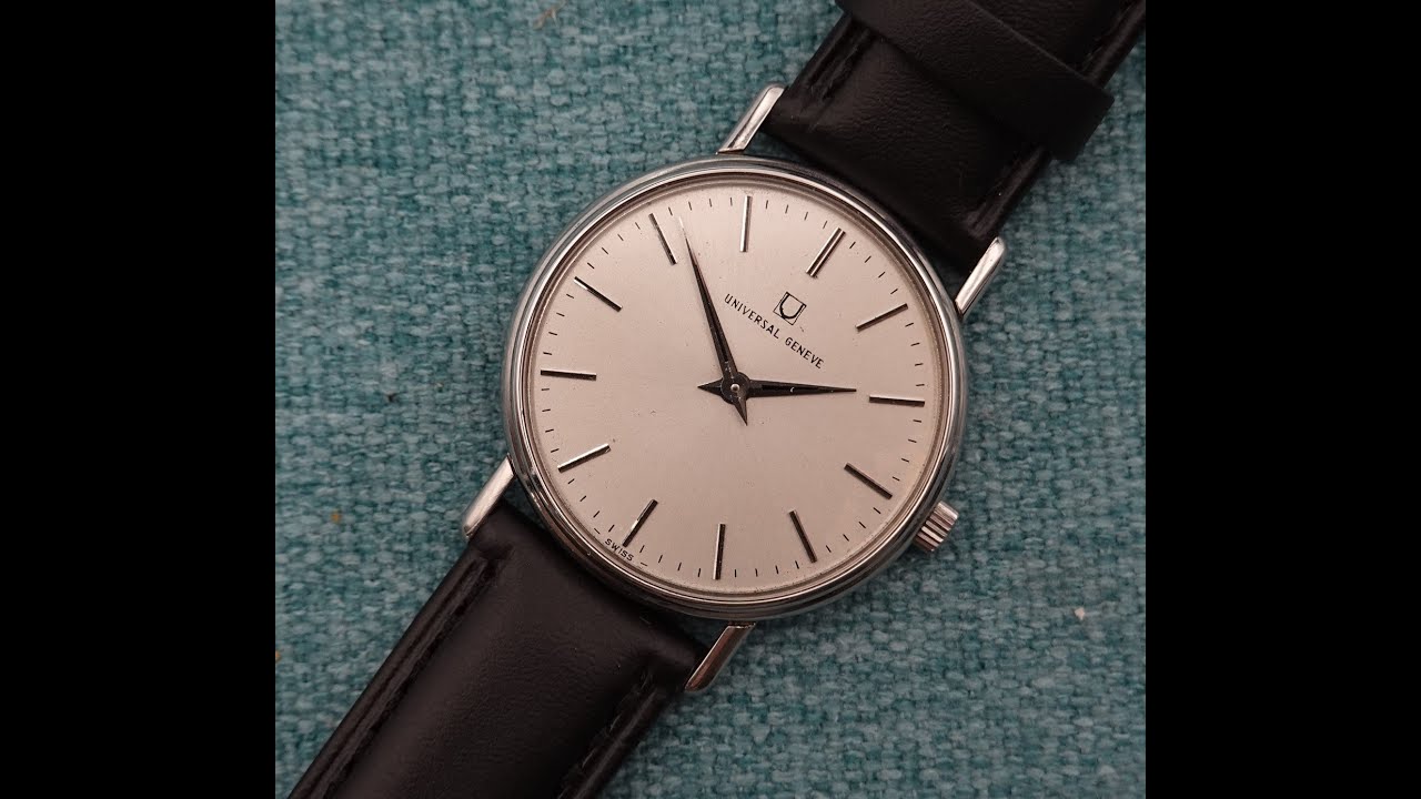 c1975 Unisex Universal Geneve. unisex size (31mm) manual wind vintage watch.  Model reference 842205