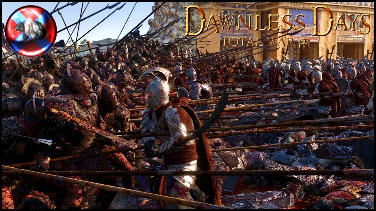 Isengard Brings SOOO Many Pikes! 4v4 Dawnless Days Total War Siege