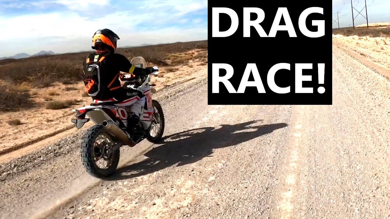 Kove 450 Rally Vs WR250F - DRAG RACE!