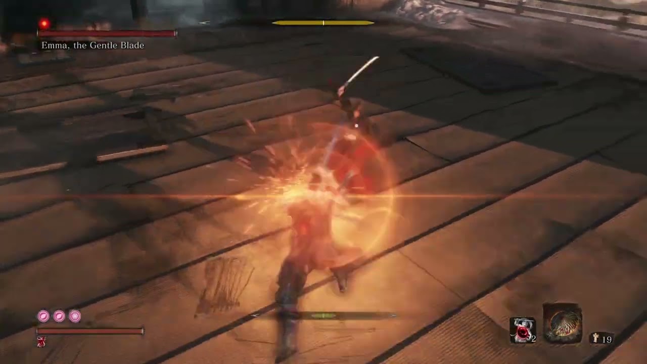 Sekiro - Emma, parry only, no hit  (PS5)