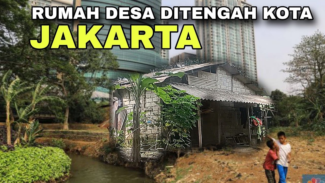 SEPERTI ADA DESA PADAHAL DI JAKARTA KAMPUNG CONDET JAMAN DULU.!!