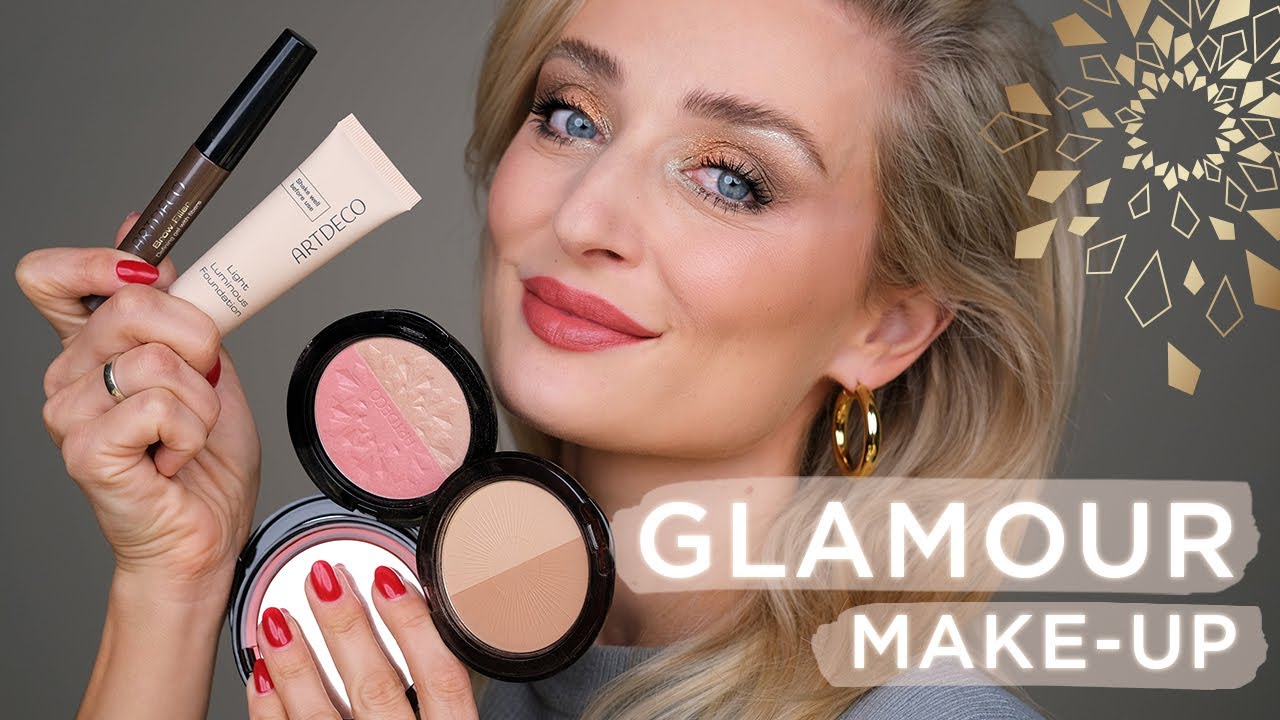 Tutorial: Glamour Make-up in 10 Minuten mit Olesjaswelt✨💄 Silvester- & Weihnachts-Make-up // ARTDECO