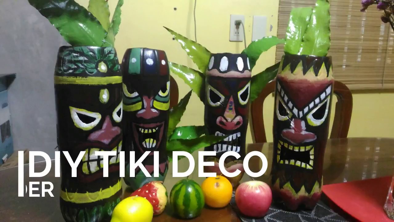 DIY tiki decoration