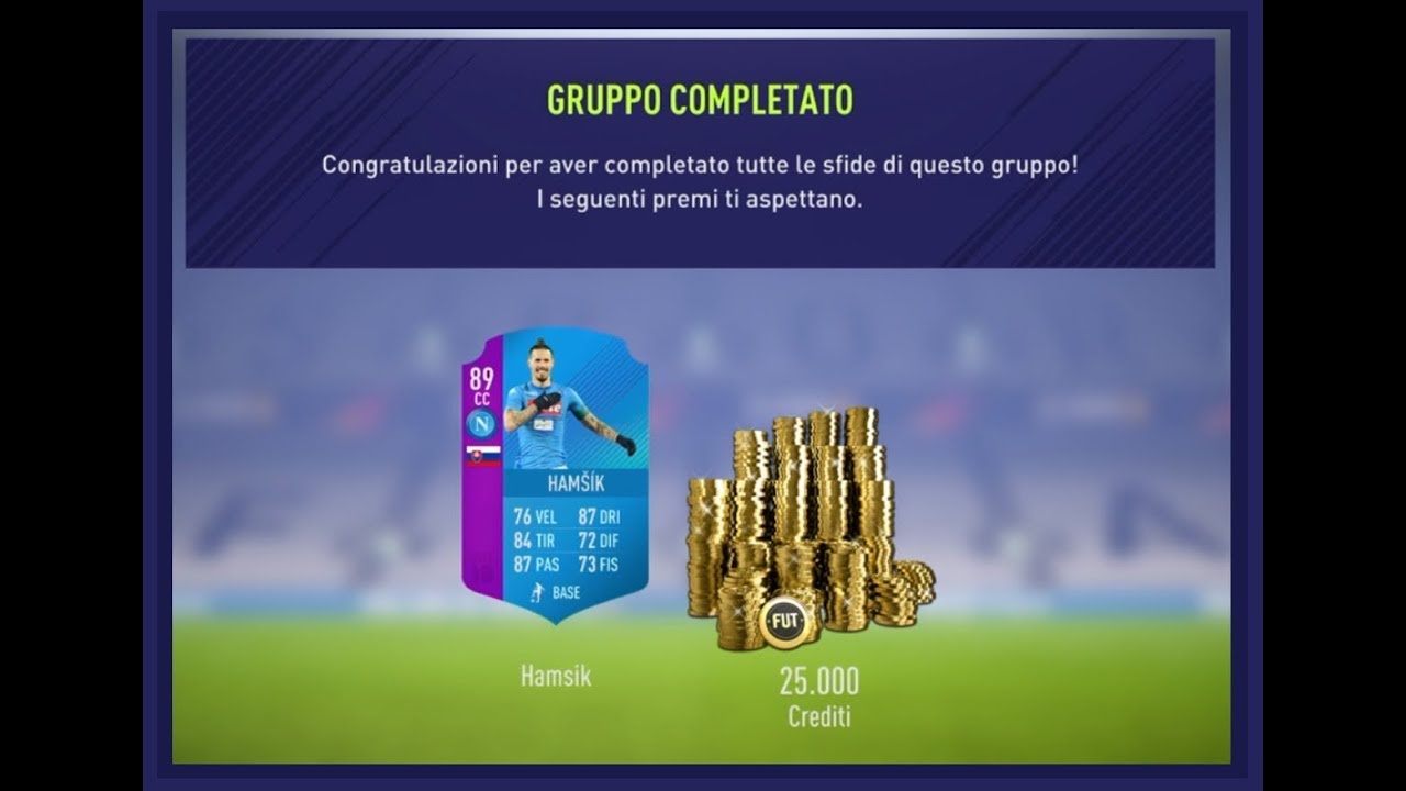 FIFA18 SCR - SFIDA CREAZIONE ROSA - CALCIO A - HAMSIK