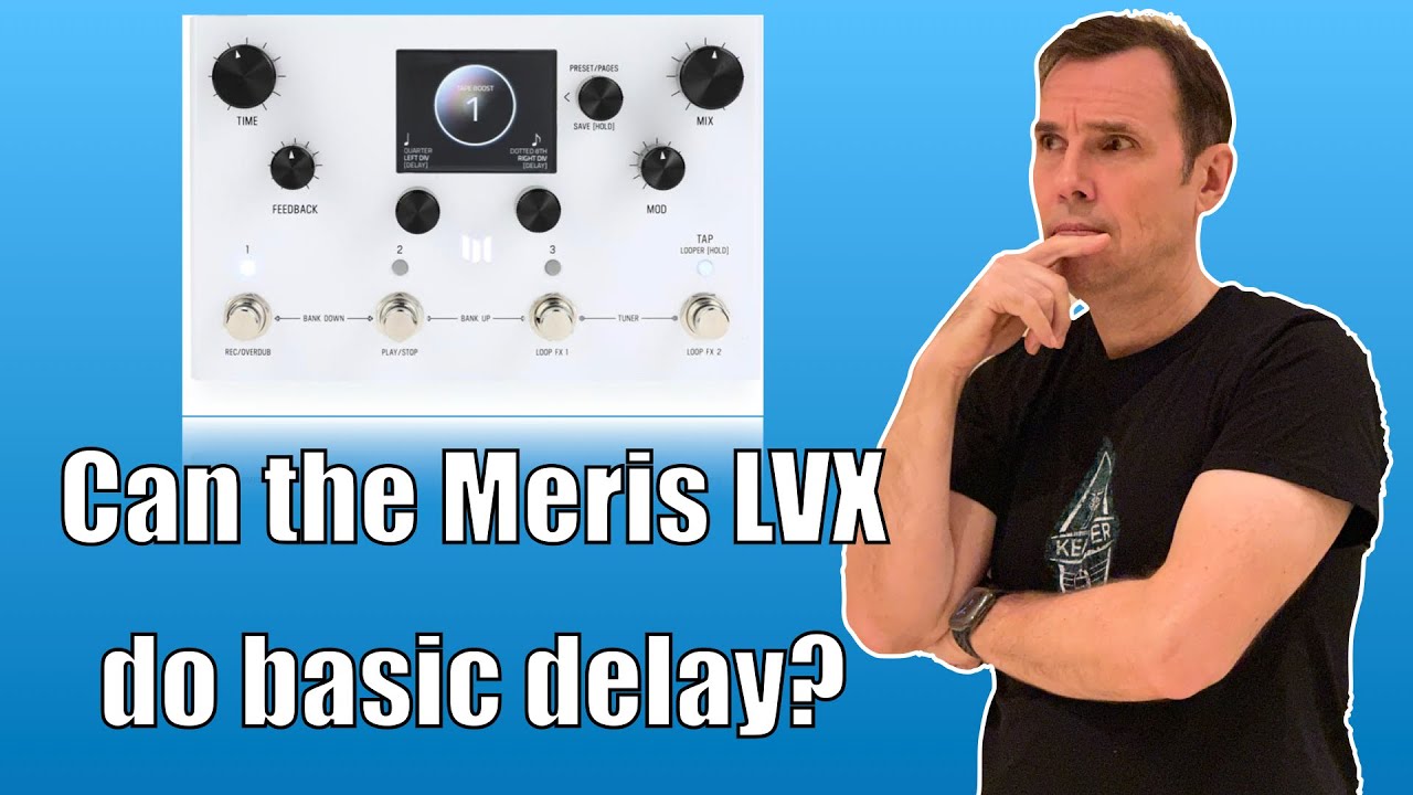 Can the Meris LVX replace your Timeline or any other basic delay?