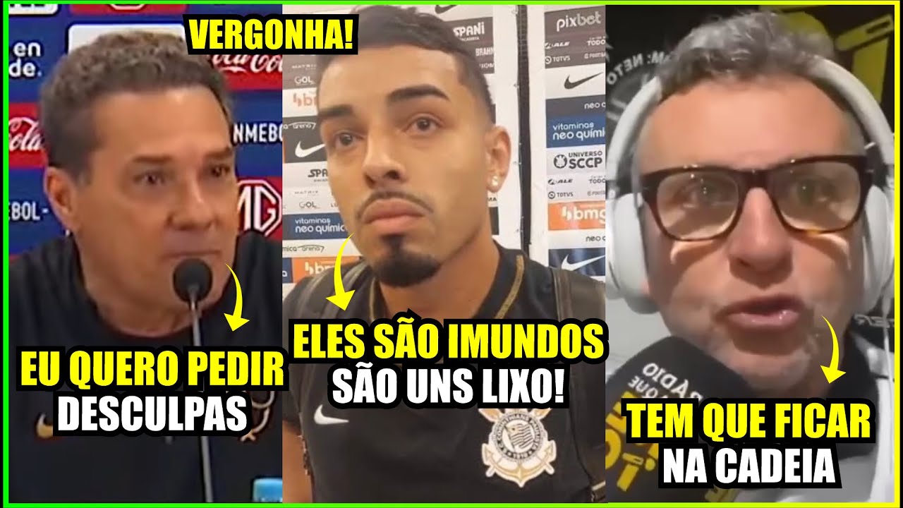 MATHEUS BIDU DETONA TORCIDA PERUANA E NETO SOLTA O VERBO SOBRE SITUA&Ccedil;&Atilde;O - LUXEMBURGO PEDIU DESCULPAS