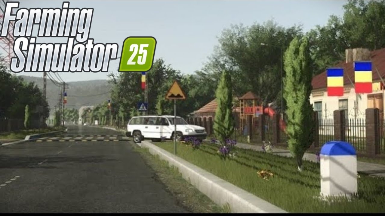 FS25 NEW MAP DUNARENI FROM ROMANIA EXPLORING THE VILLAGE PART3