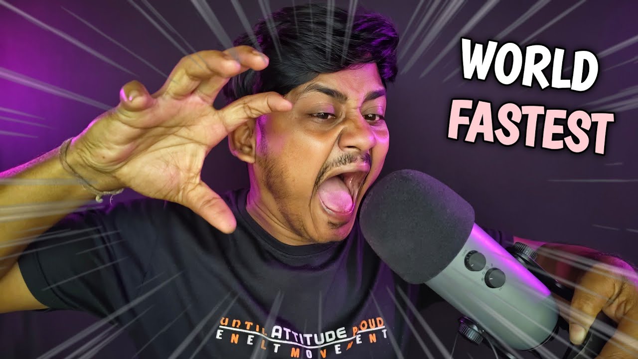 World Fastest ⚡Mouth Sounds [ASMR]
