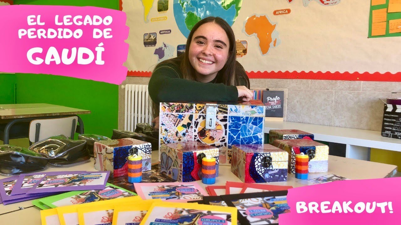 BREAKOUT EDU GAUDÍ - El Legado Perdido de Gaudí - GAMIFICACIÓN
