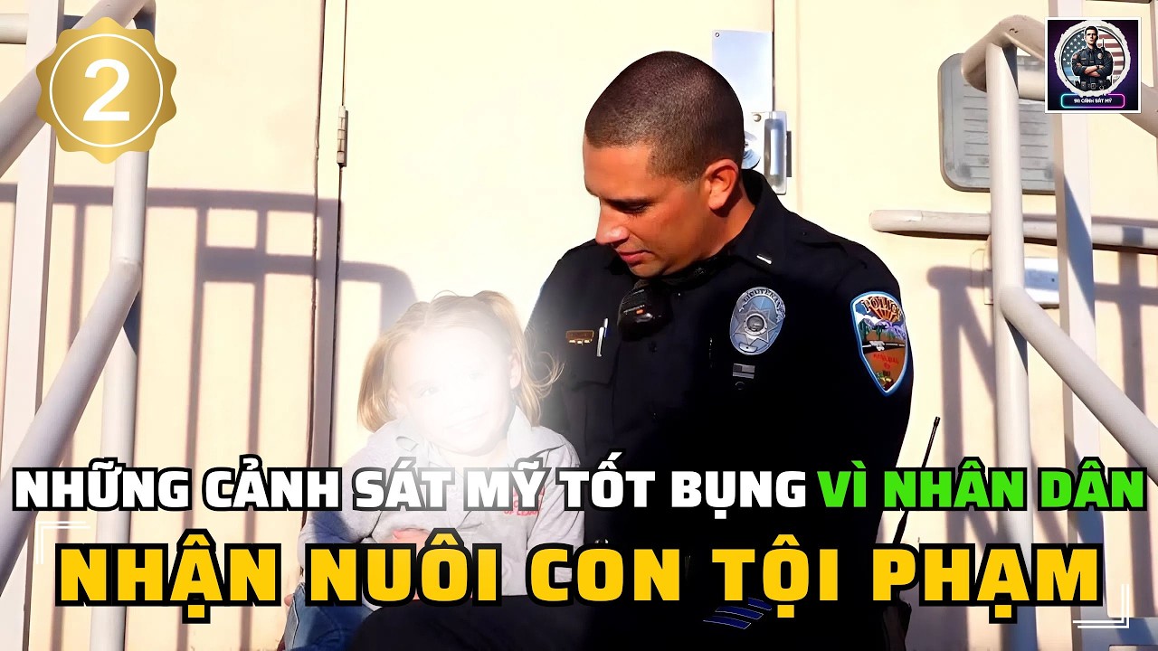 8 KHOẢNH KHẮC XÚC ĐỘNG CẢNH SÁT MỸ LÀM CHO NGƯỜI DÂN, CÓ NGƯỜI ĐƯỢC TỔNG THỐNG TRUMP VINH DANH (P2)