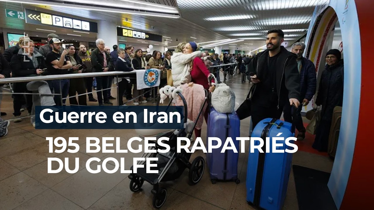 Guerre en Iran : premier vol de rapatriement arrivé à Bruxelles - RTBF Info